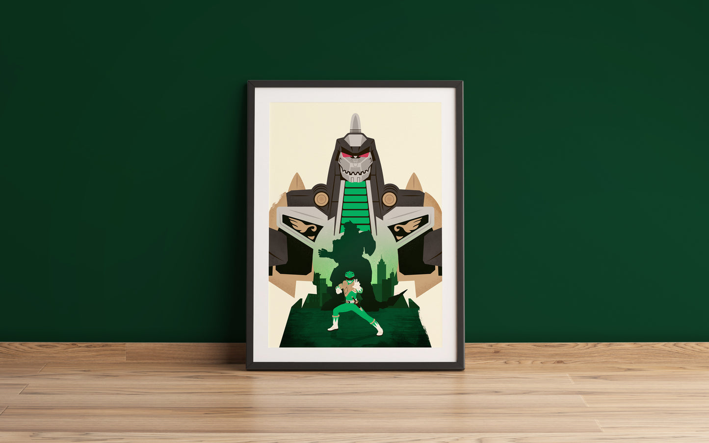 Power Rangers Dragonzord Poster Print
