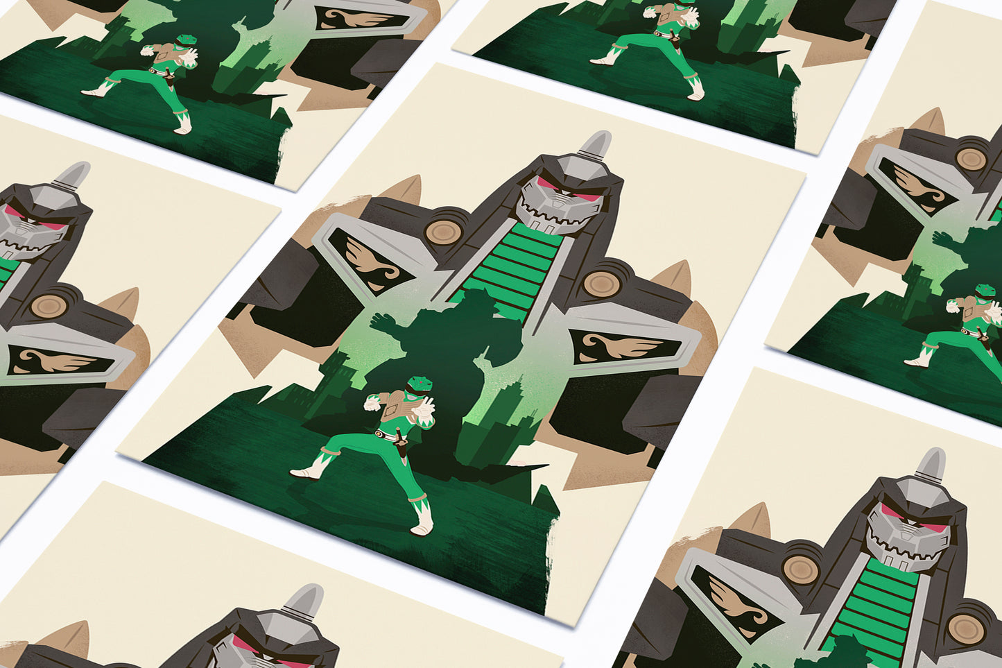 Power Rangers Dragonzord Poster Print