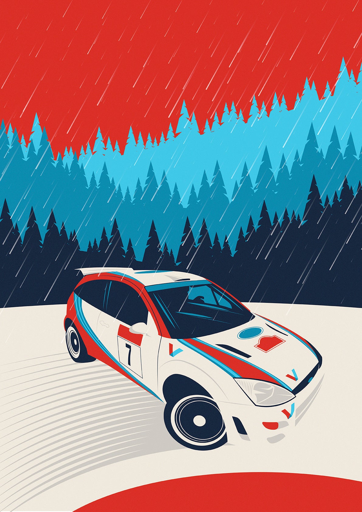 Classic Rally Prints - Impreza - Evo - Focus