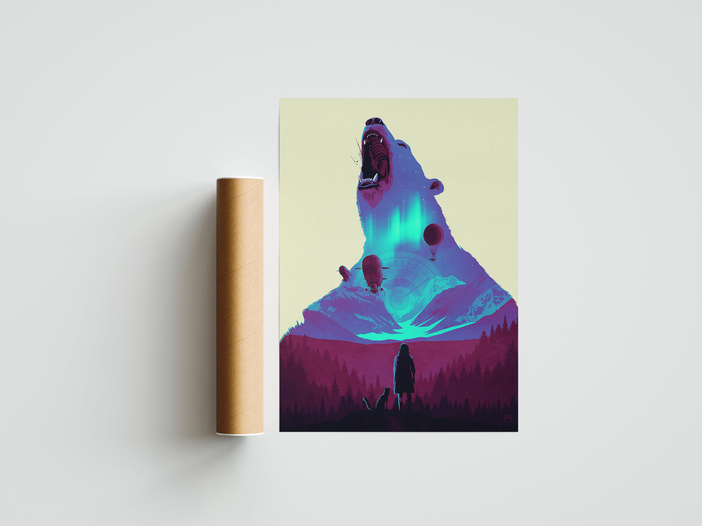 His Dark Materials Poster Print