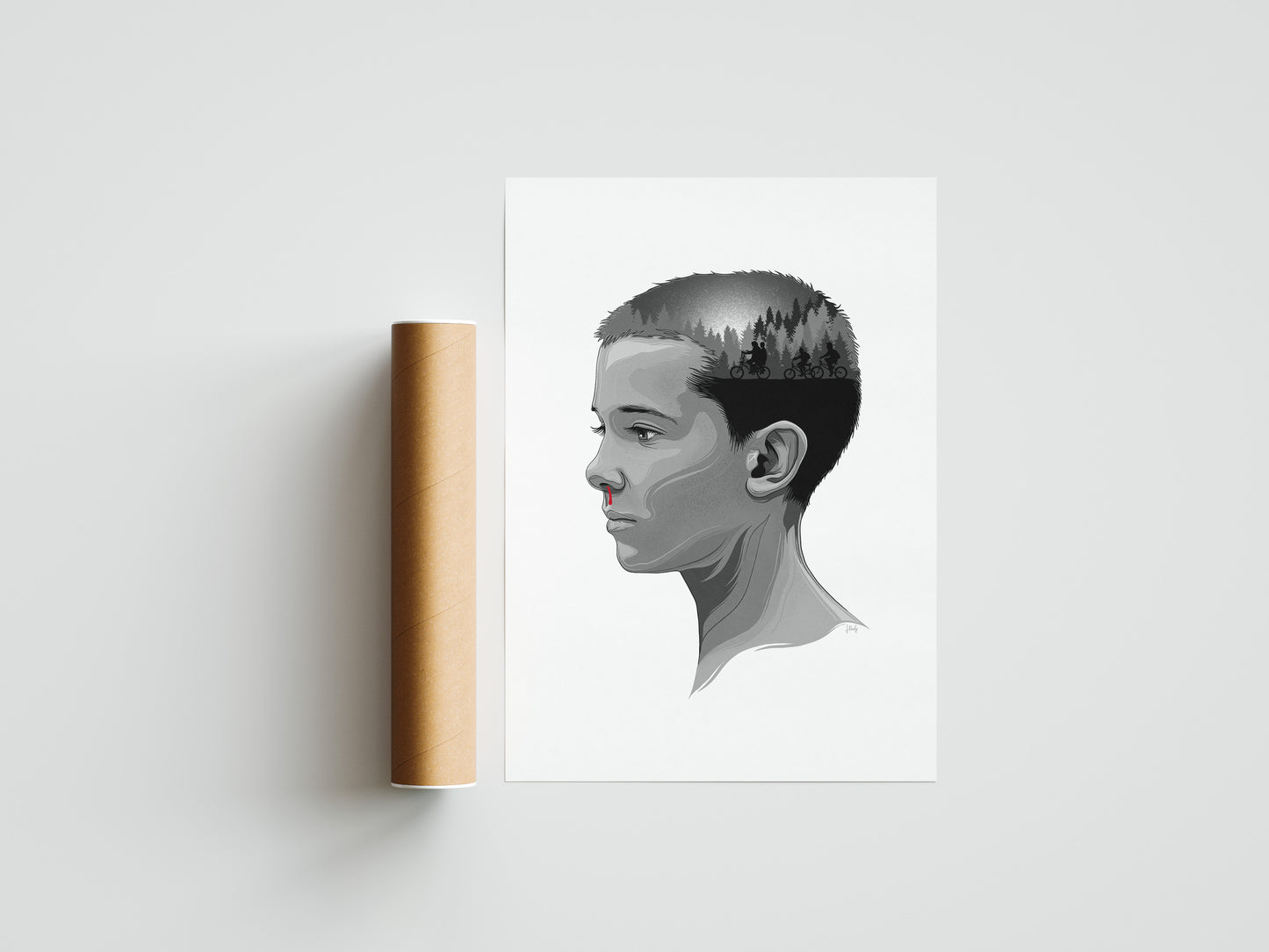 Stranger Things Poster Print