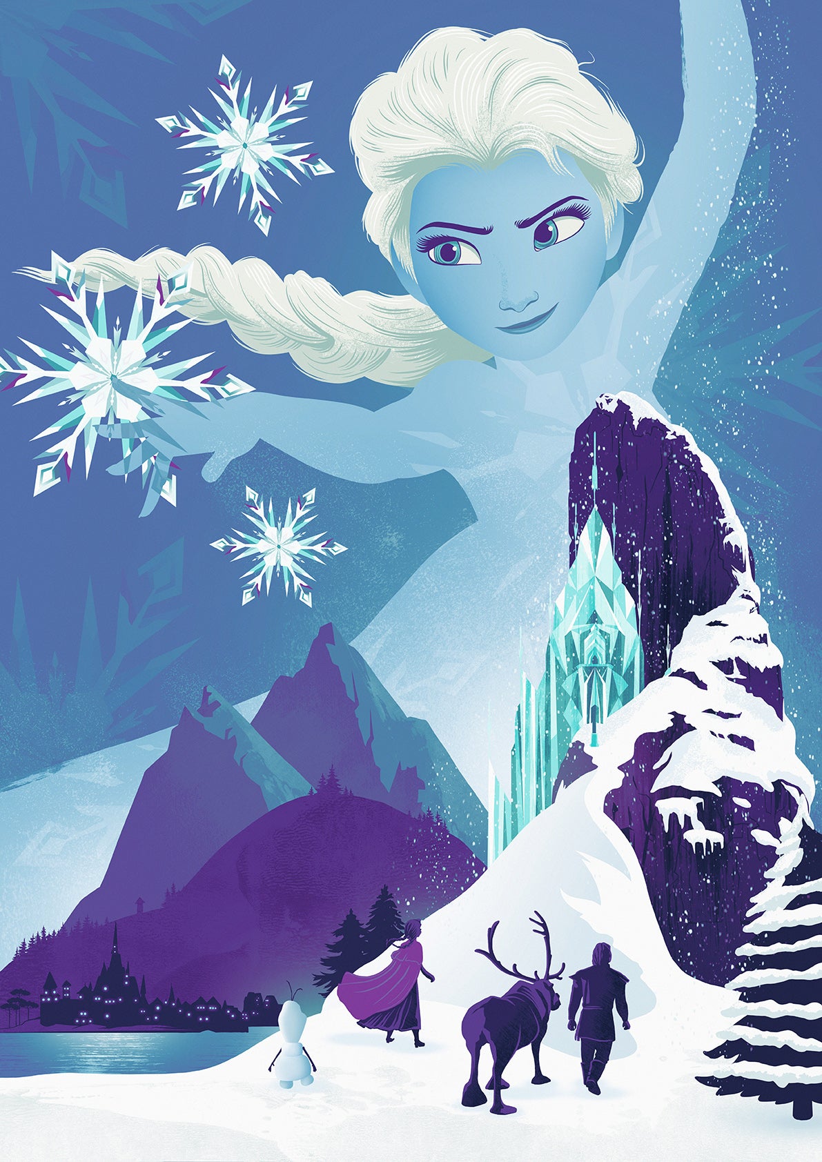 Disney Frozen Poster Print