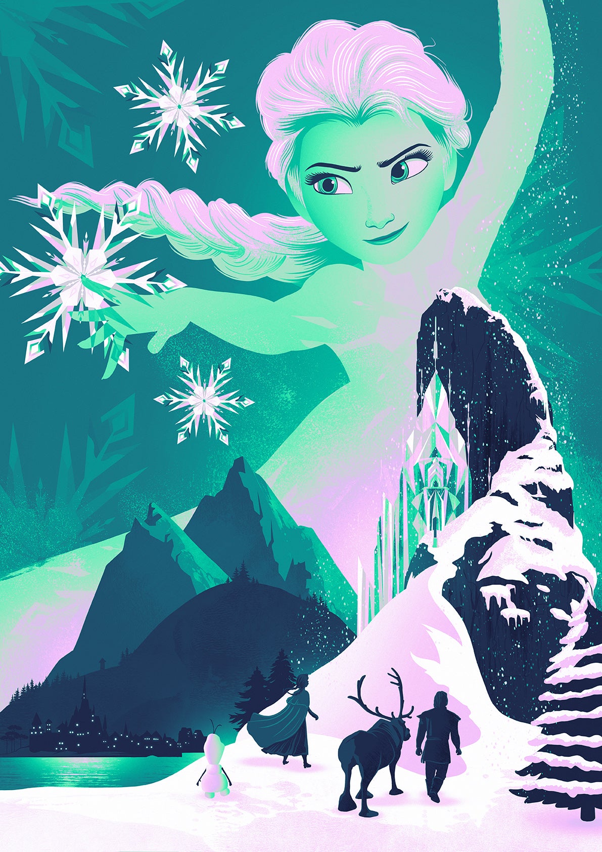Disney Frozen Poster Print
