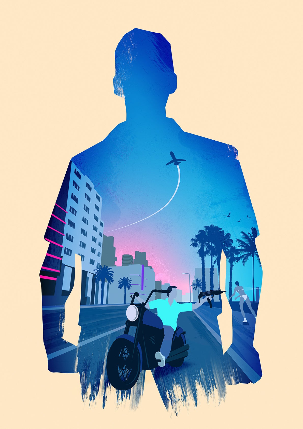 Grand Theft Auto Series Posters - GTA 3 - GTA Vice City - GTA San Andreas