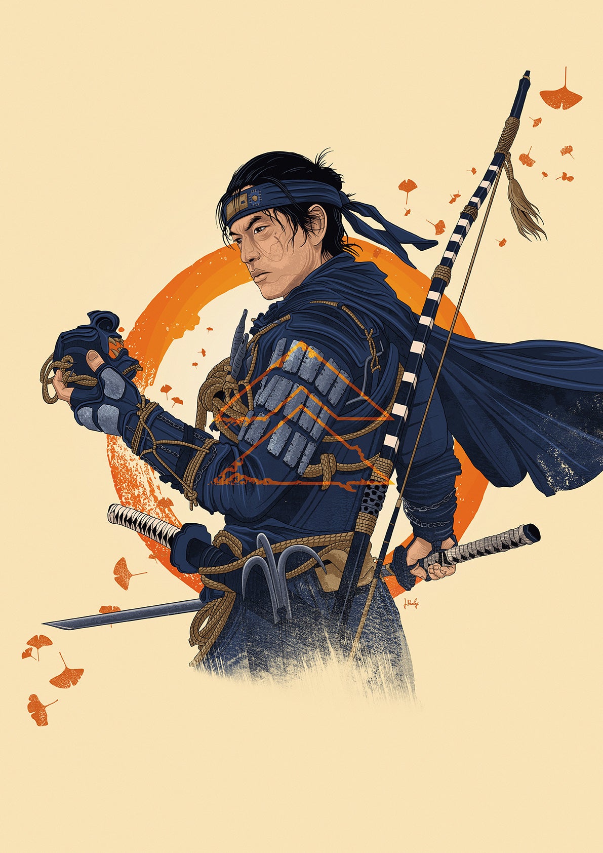 Ghost Of Tsushima Poster Print