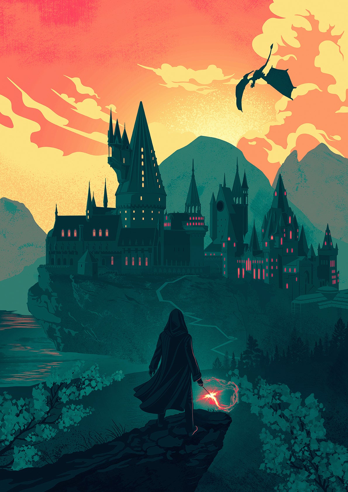 Hogwarts Legacy Poster Print