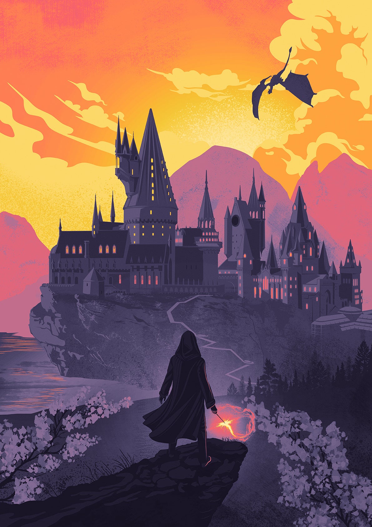 Hogwarts Legacy Poster Print