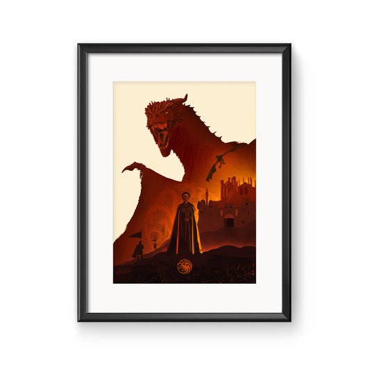 House Of Dragons Poster Print