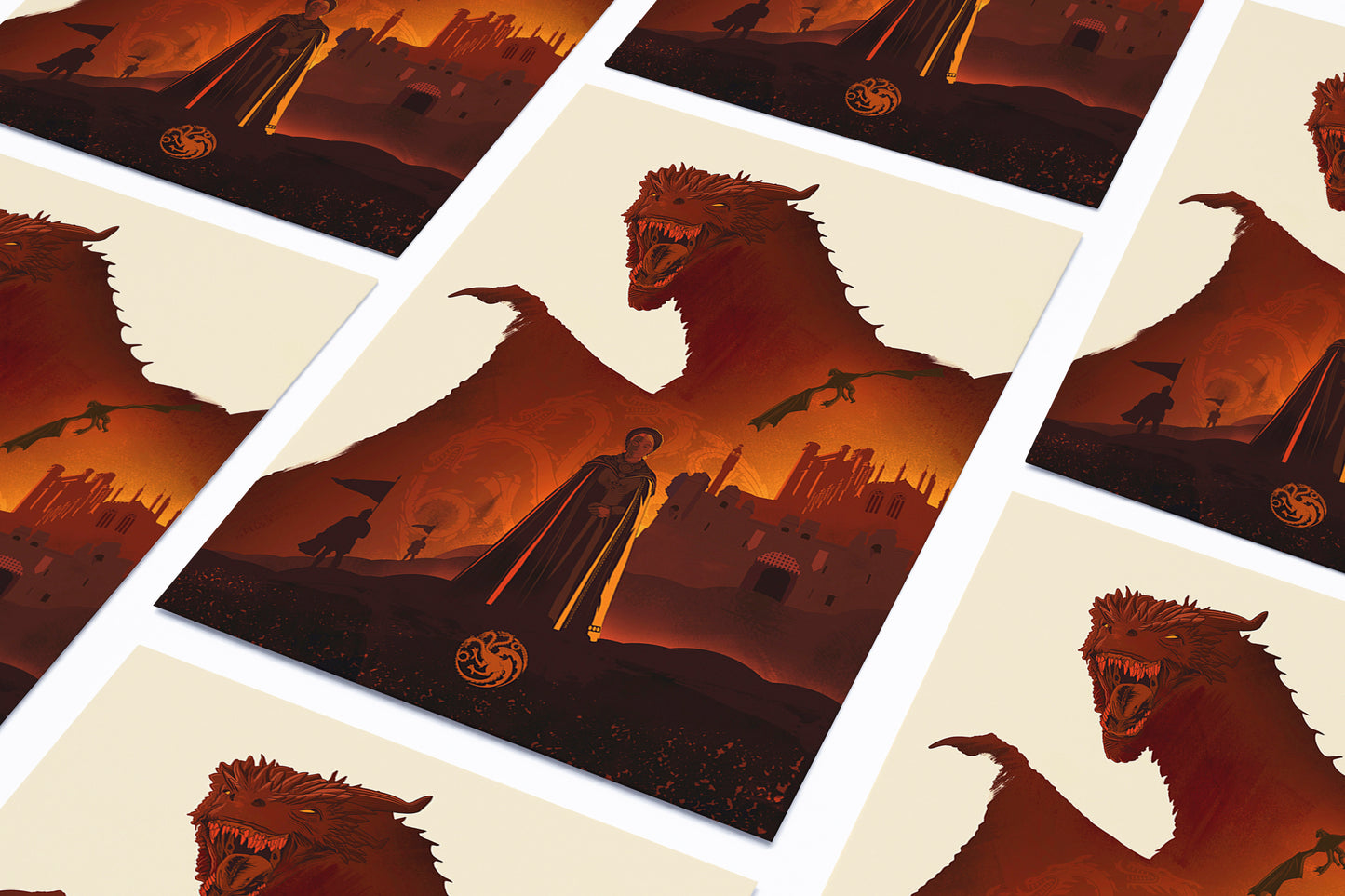 House Of Dragons Poster Print