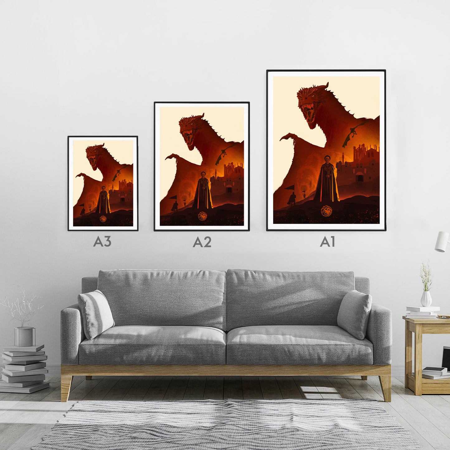 House Of Dragons Poster Print