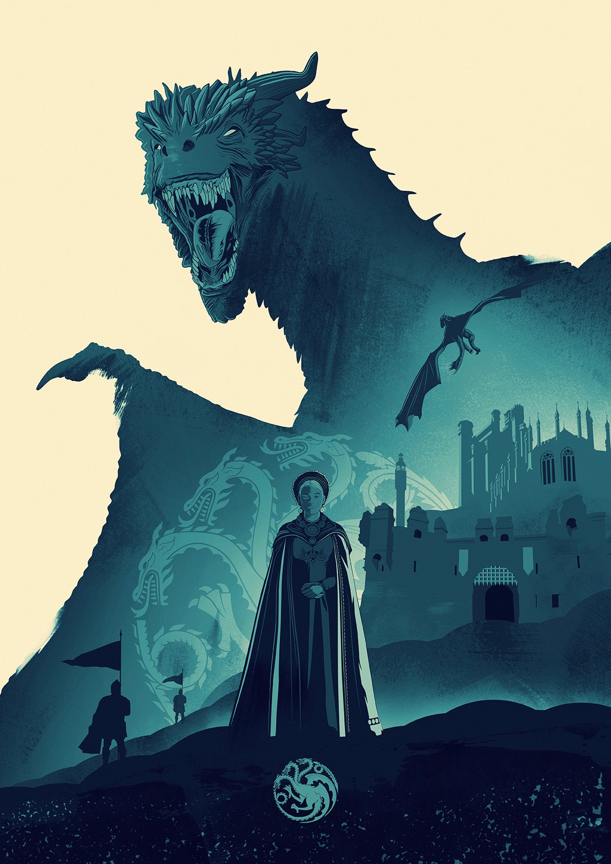 House Of Dragons Poster Print