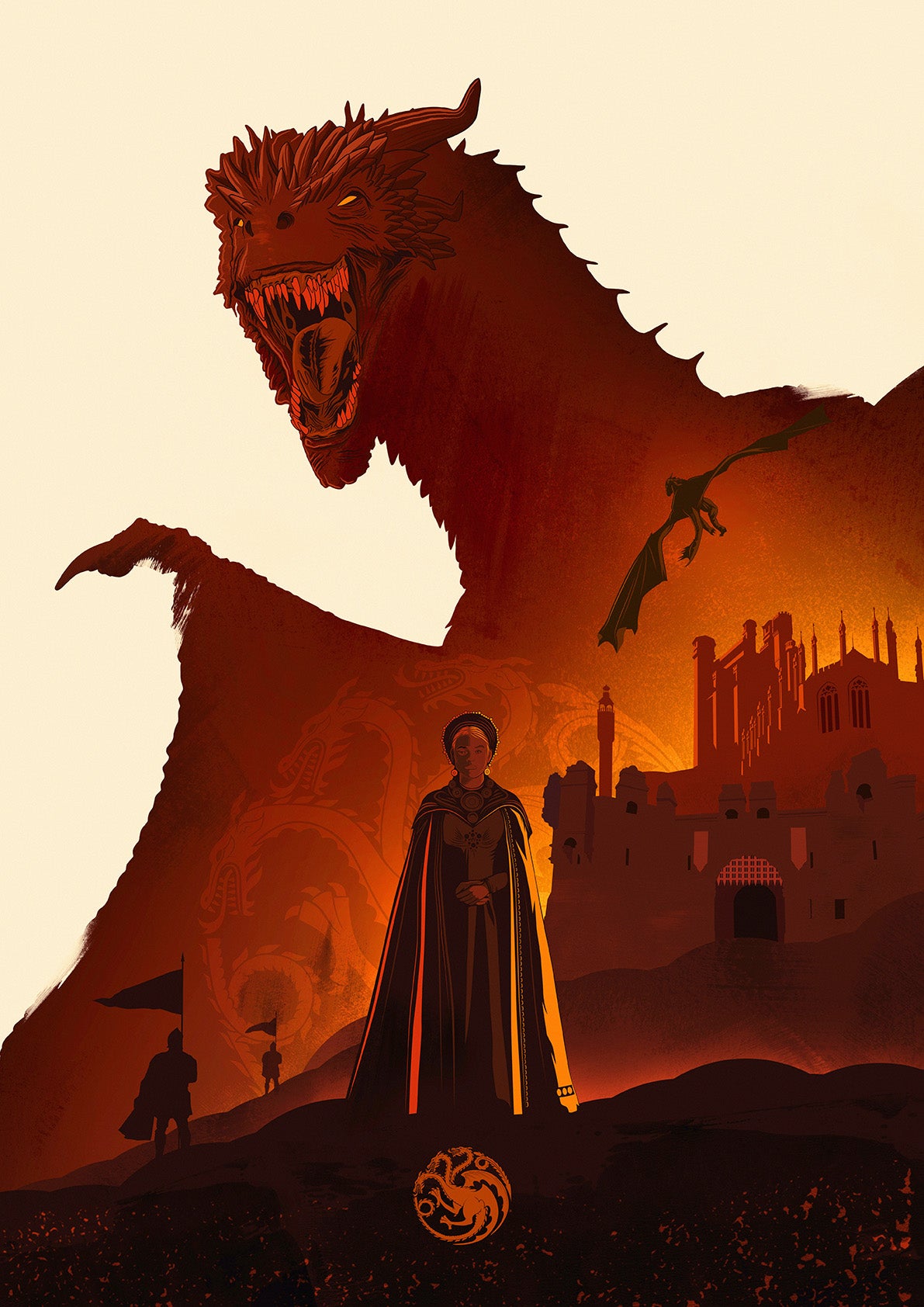 House Of Dragons Poster Print