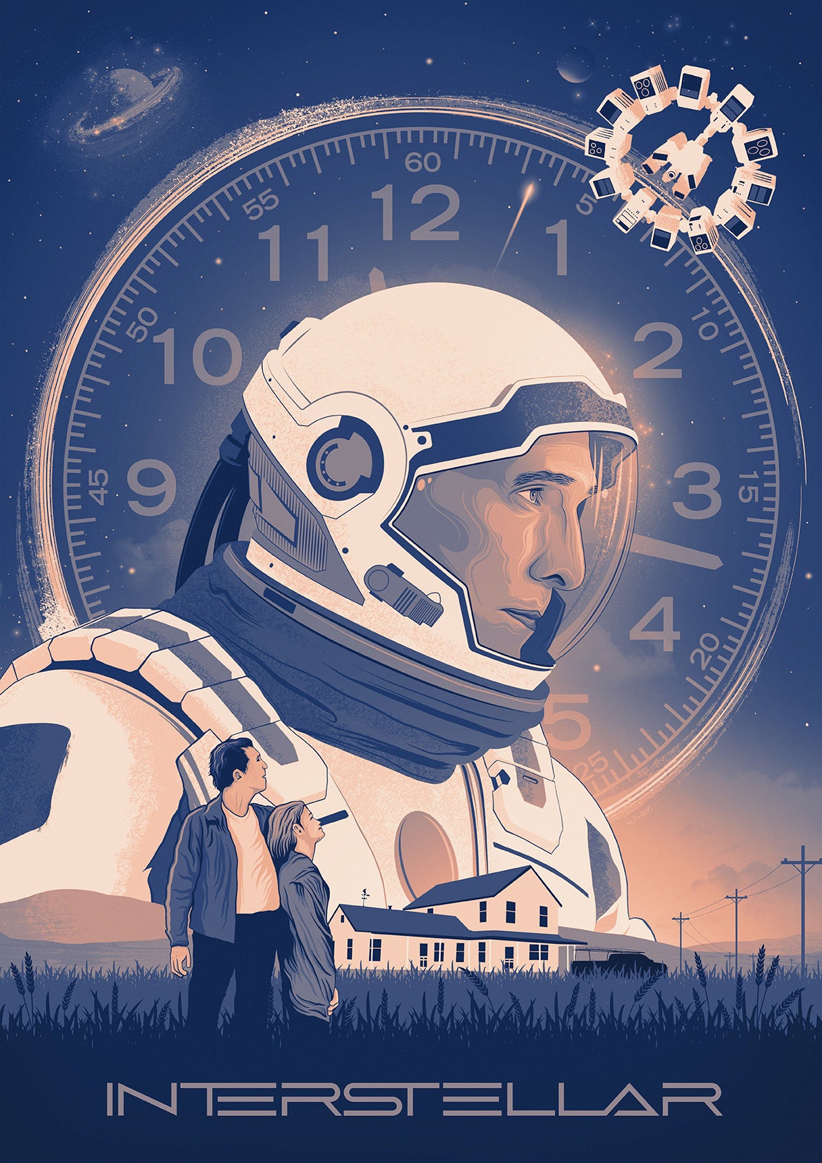 Interstellar Poster Print