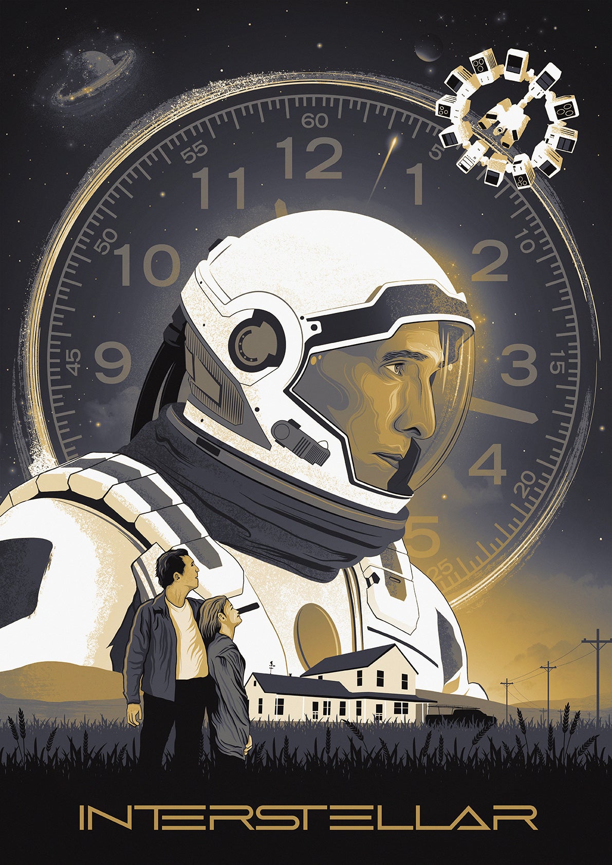 Interstellar Poster Print