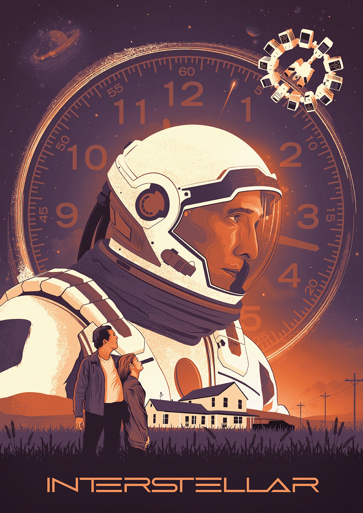 Interstellar Poster Print