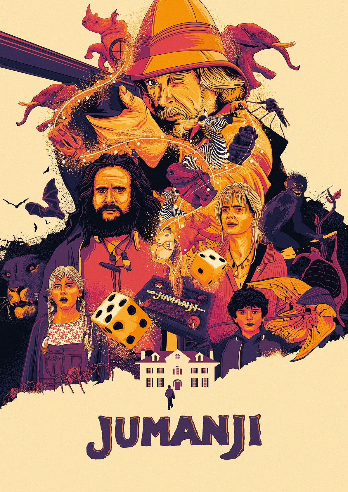 Jumanji Poster Print