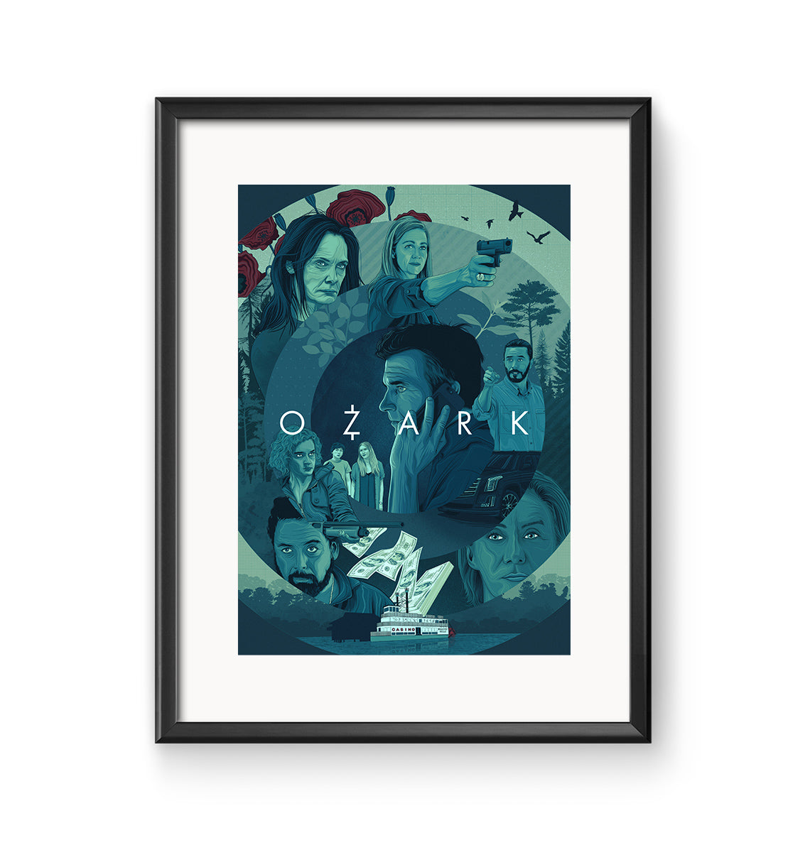 Ozark Poster Print Jason Pooley Art & Prints