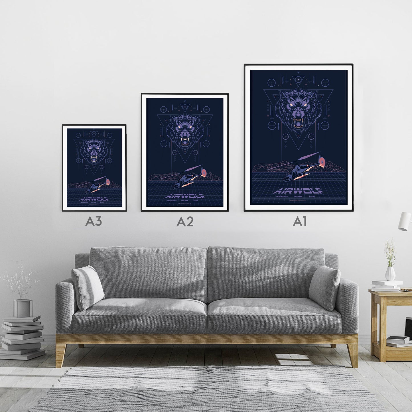 Airwolf Poster Print