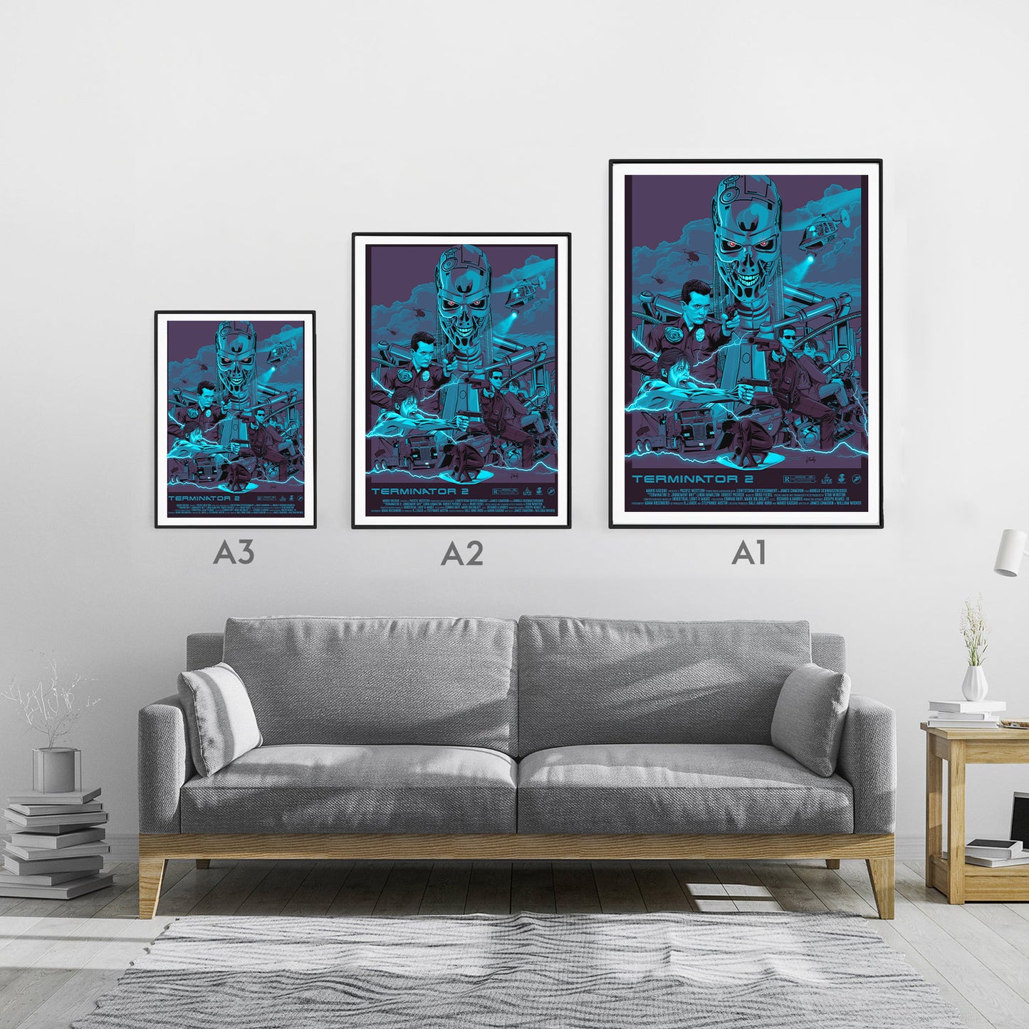 Terminator 2 Judgement Day Poster Print