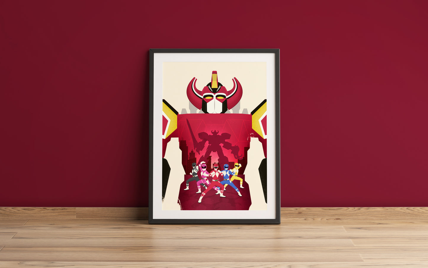 Mighty Morphin Power Rangers Poster Print