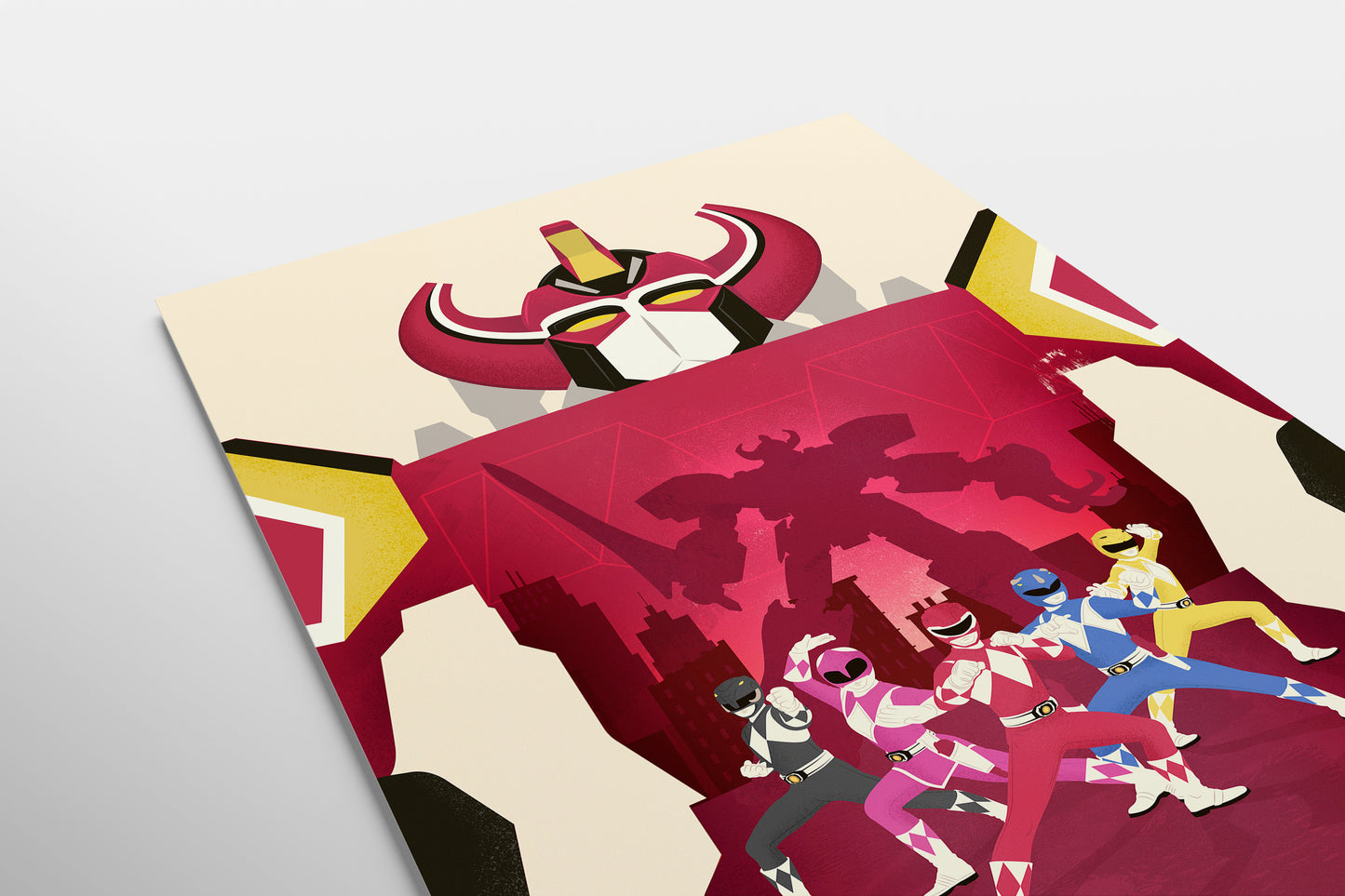Mighty Morphin Power Rangers Poster Print