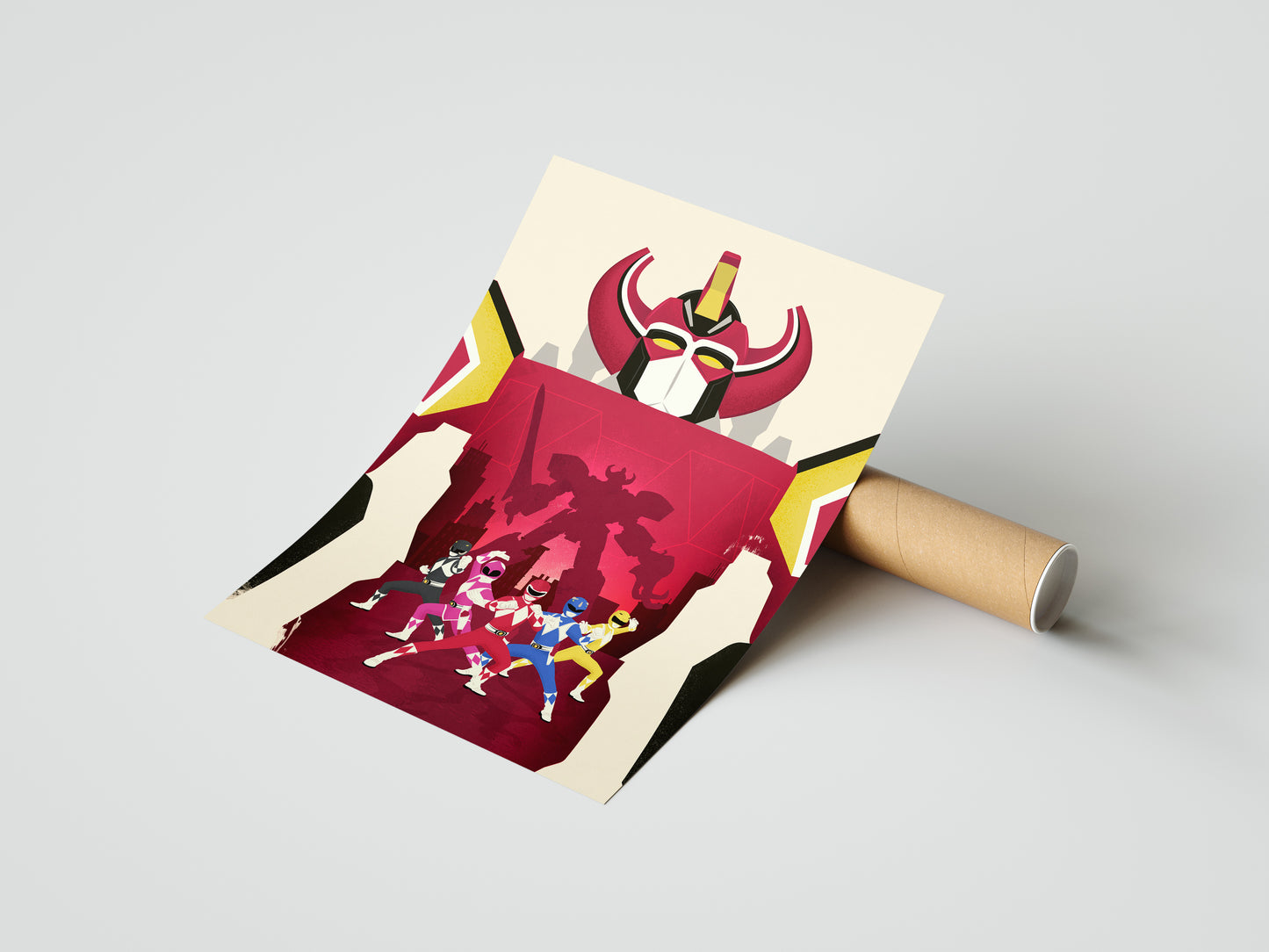Mighty Morphin Power Rangers Poster Print