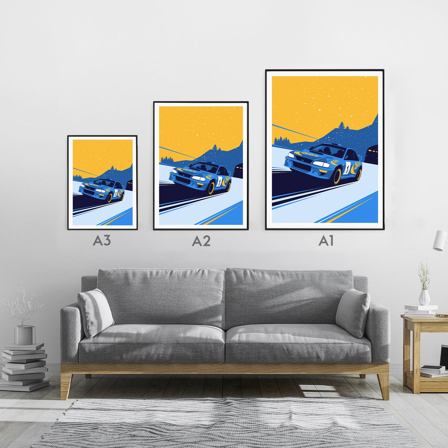 Classic Rally Prints - Impreza - Evo - Focus