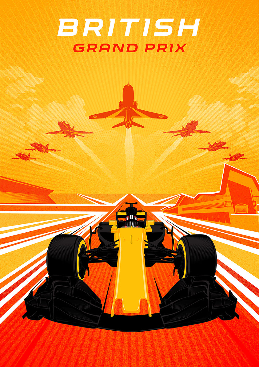 Renault F1 Team - Formula 1 Grand Prix Print