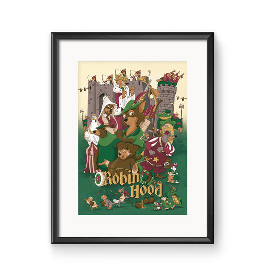 Disney Robin Hood Poster