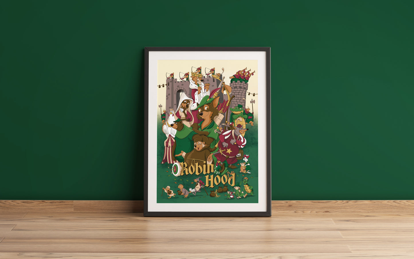 Disney Robin Hood Poster