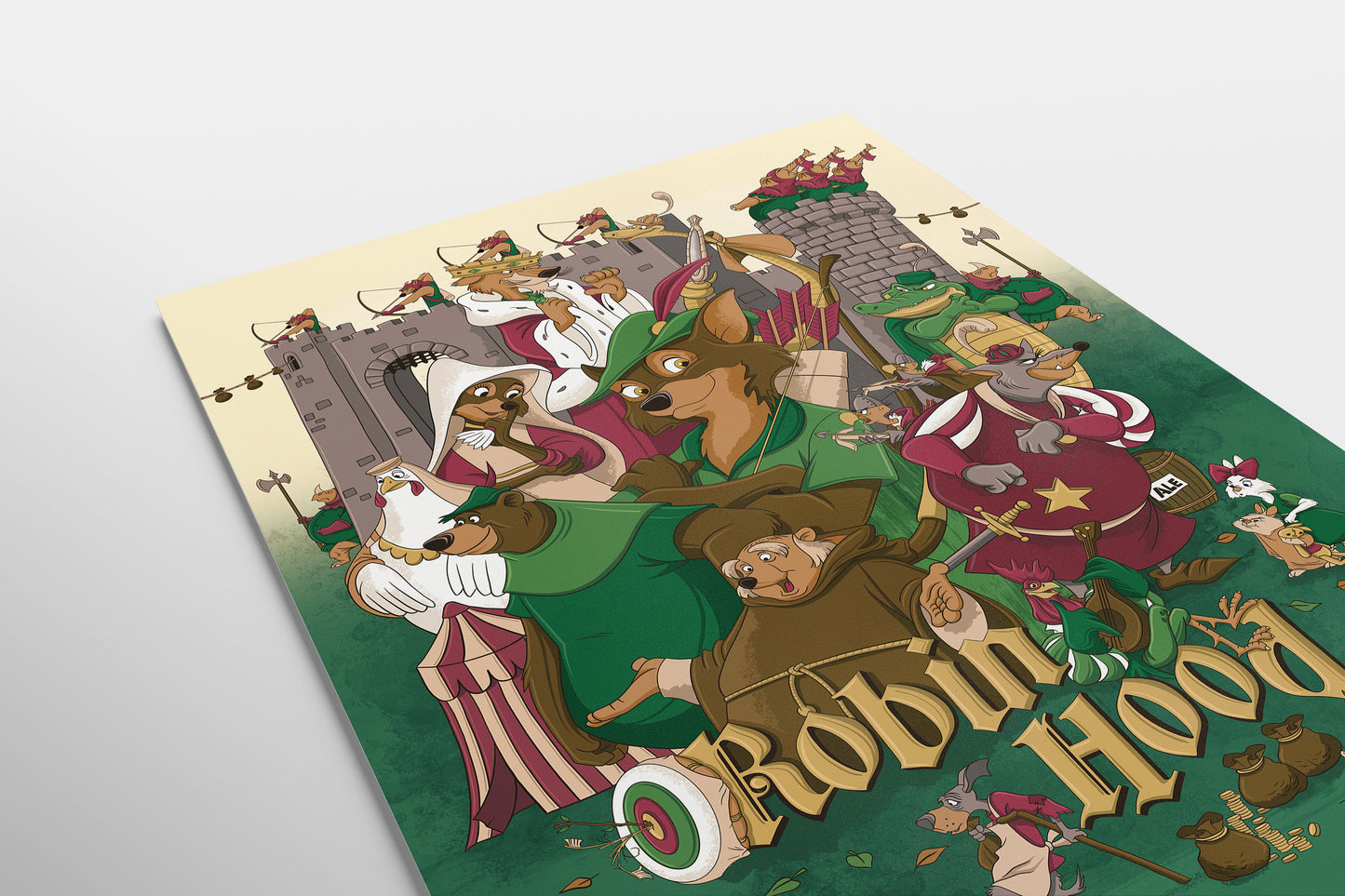 Disney Robin Hood Poster