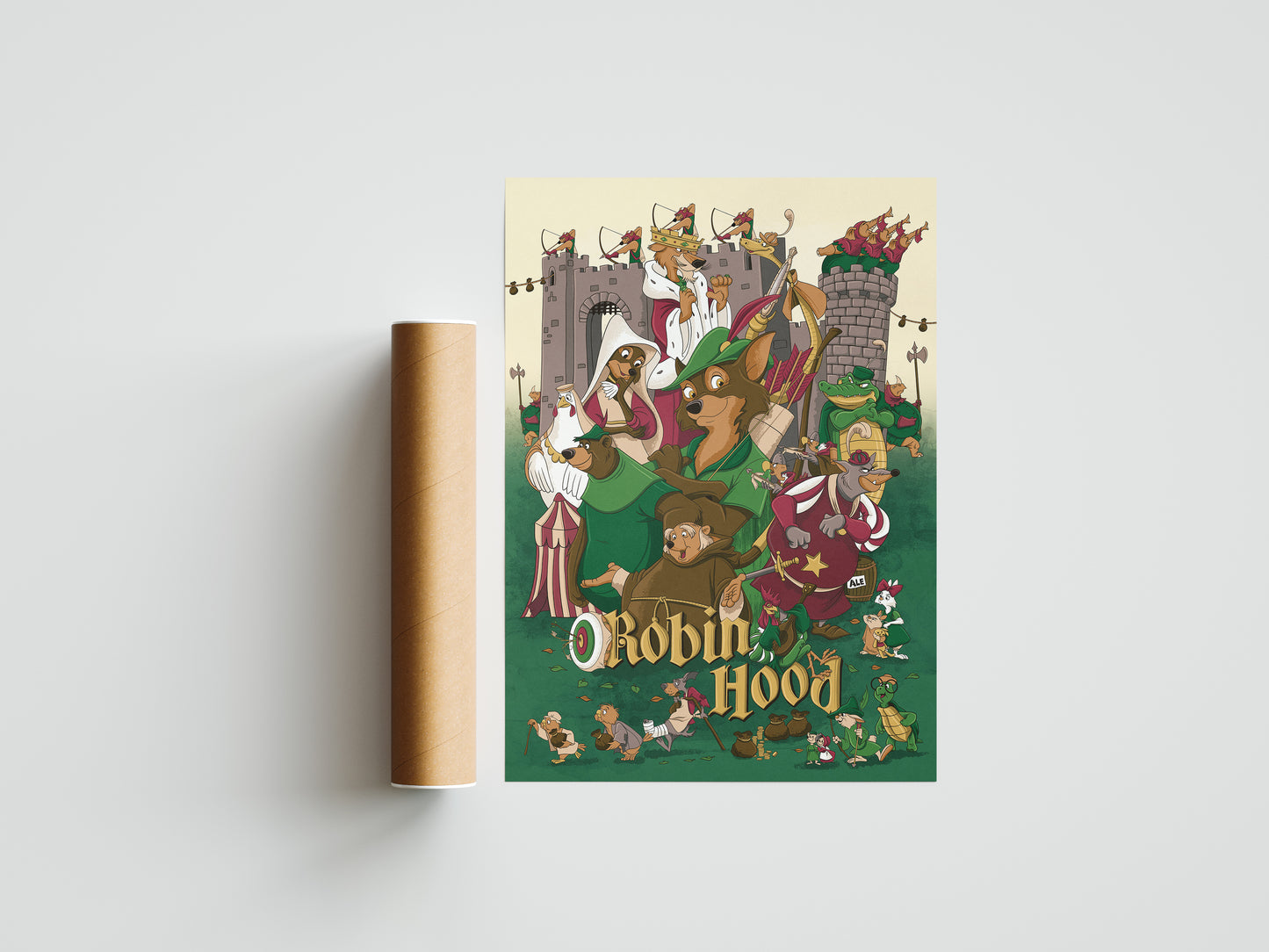 Disney Robin Hood Poster