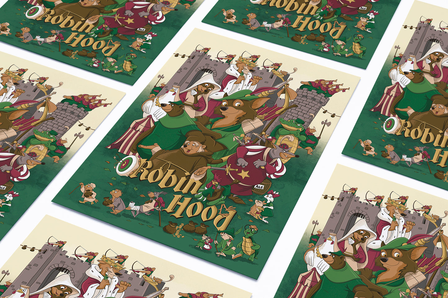 Disney Robin Hood Poster