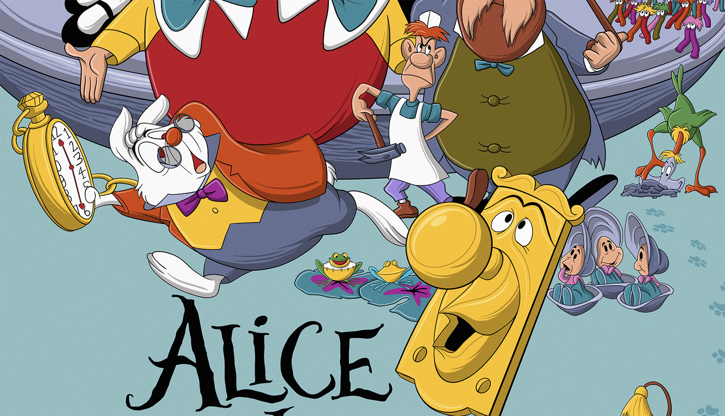Disney Alice In Wonderland Poster Print