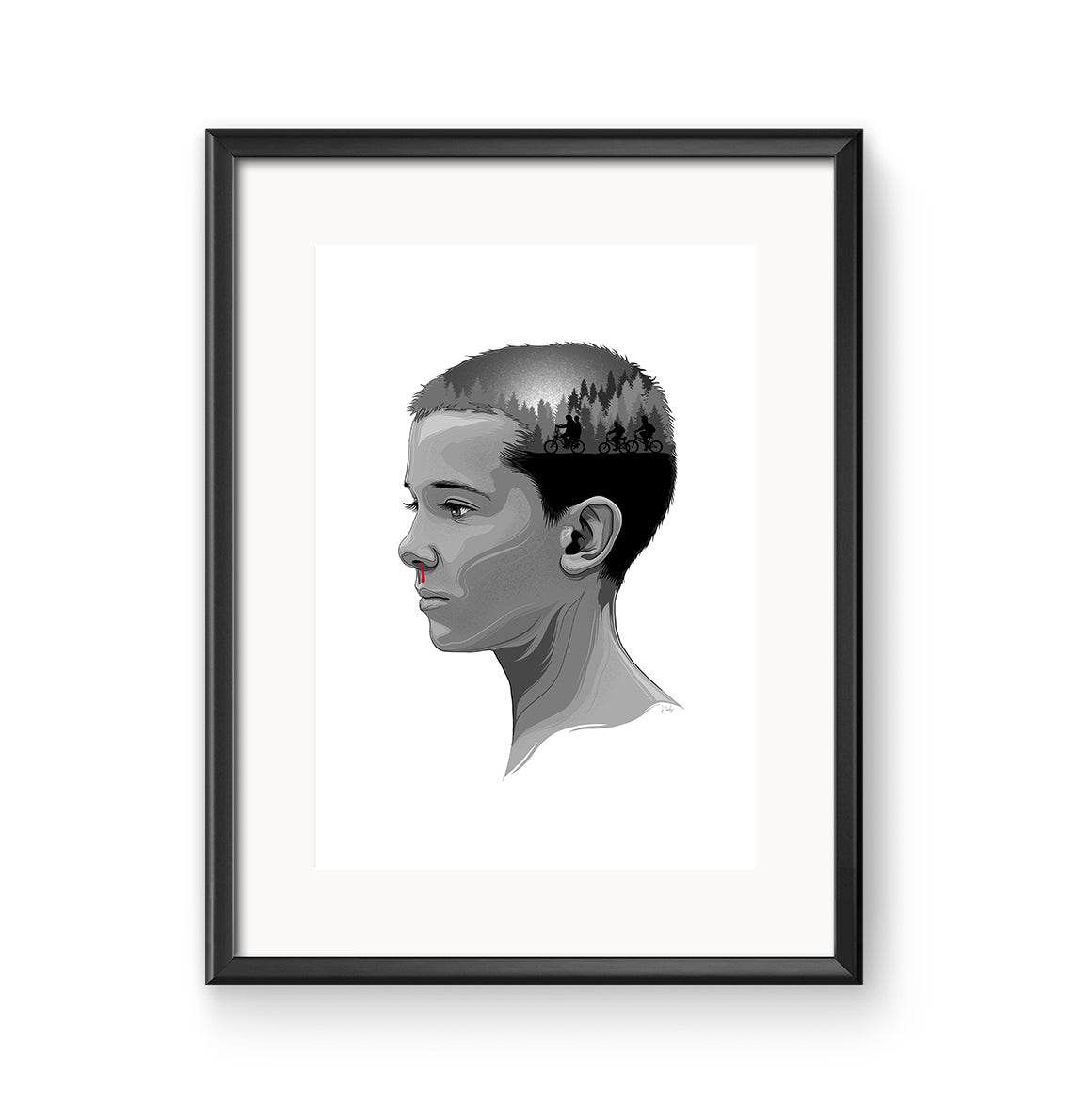 Stranger Things Poster Print