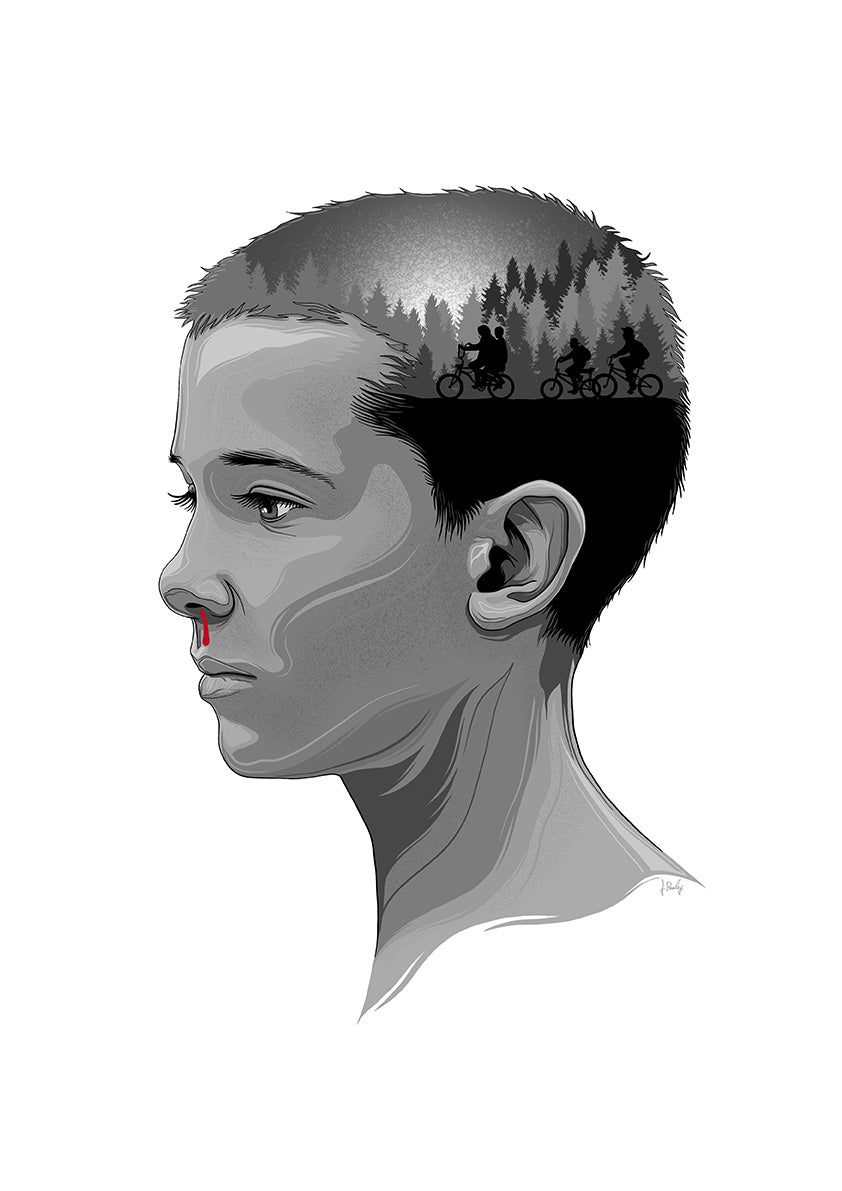 Stranger Things Poster Print