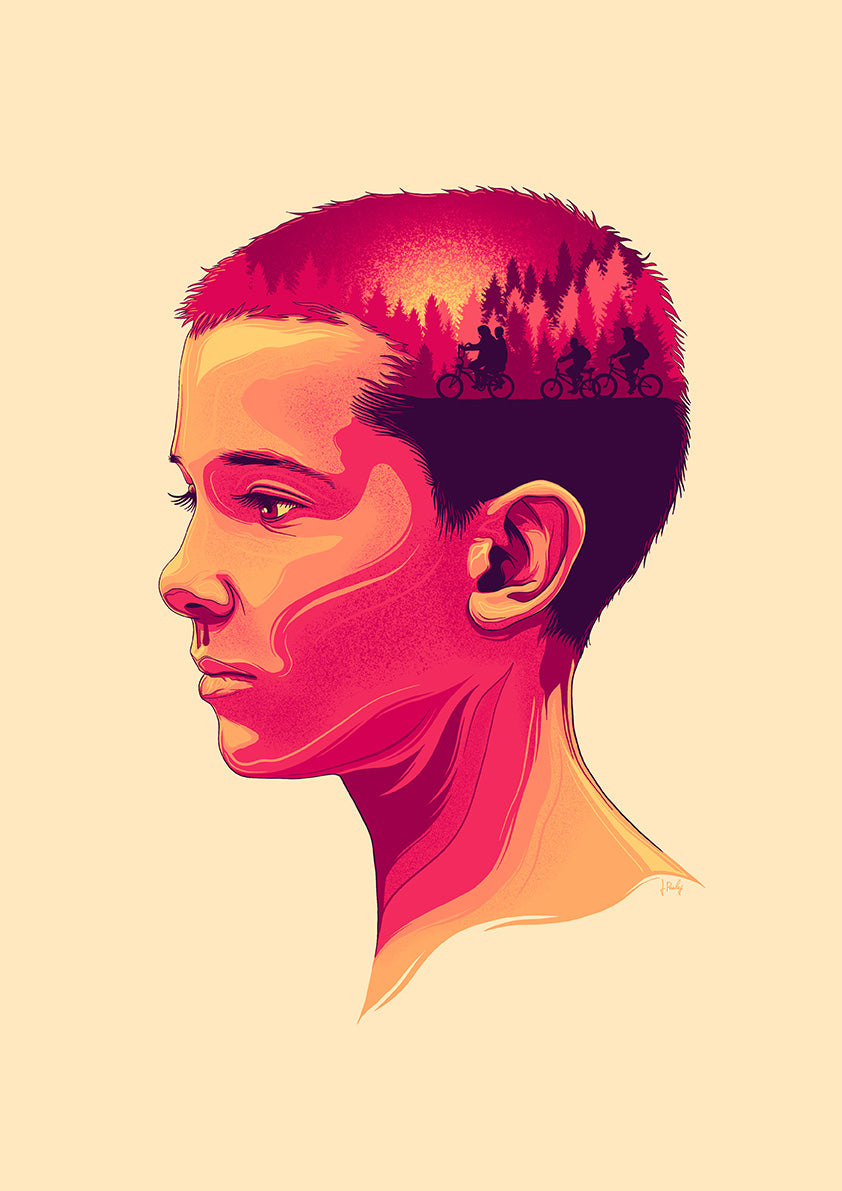 Stranger Things Poster Print