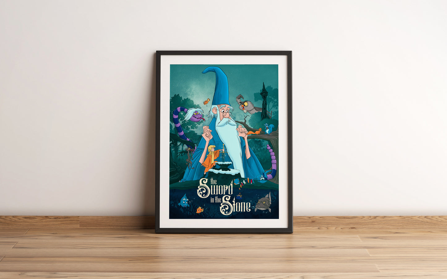 Disney The Sword In The Stone Poster