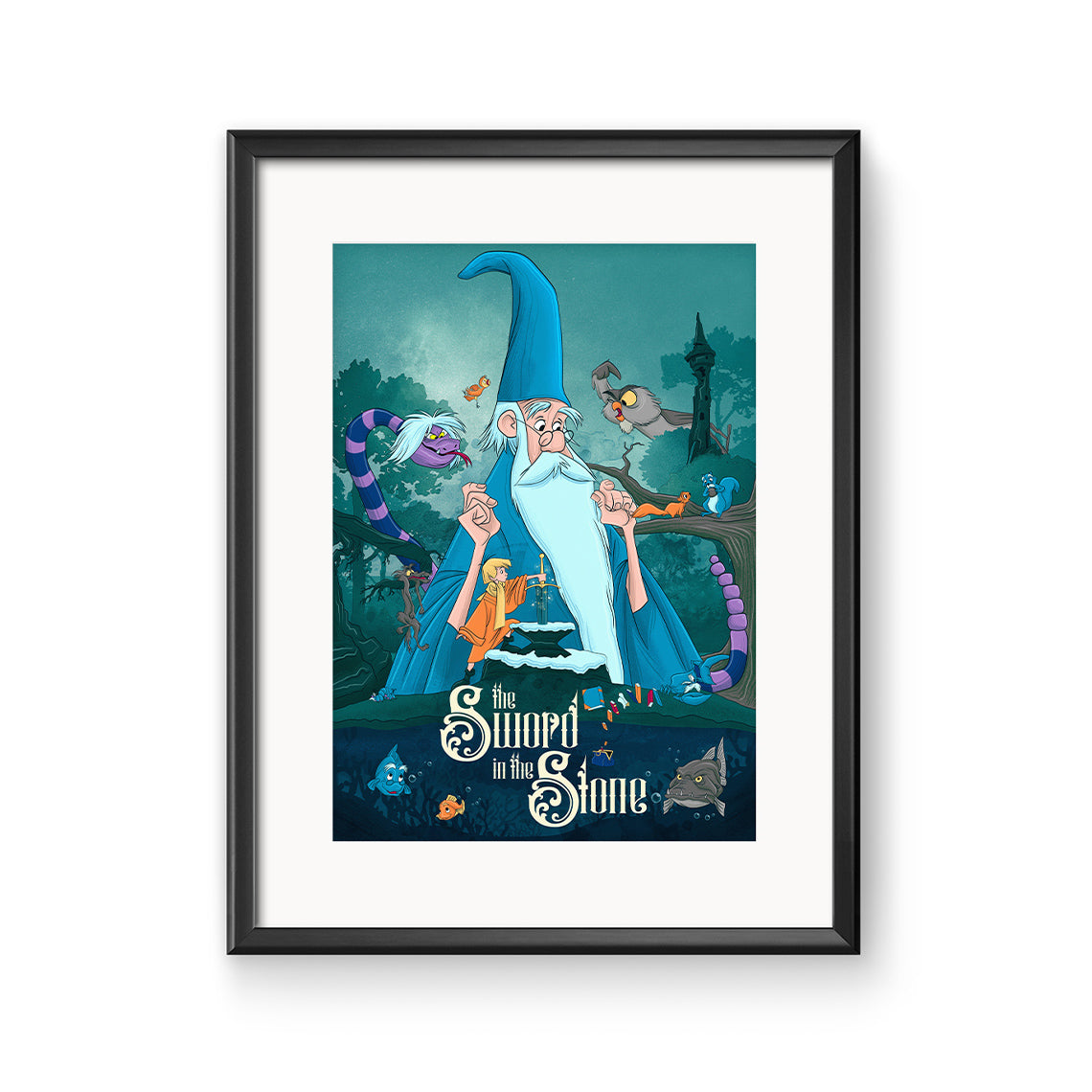 Disney The Sword In The Stone Poster