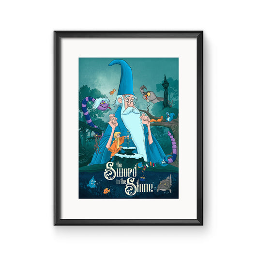 Disney The Sword In The Stone Poster