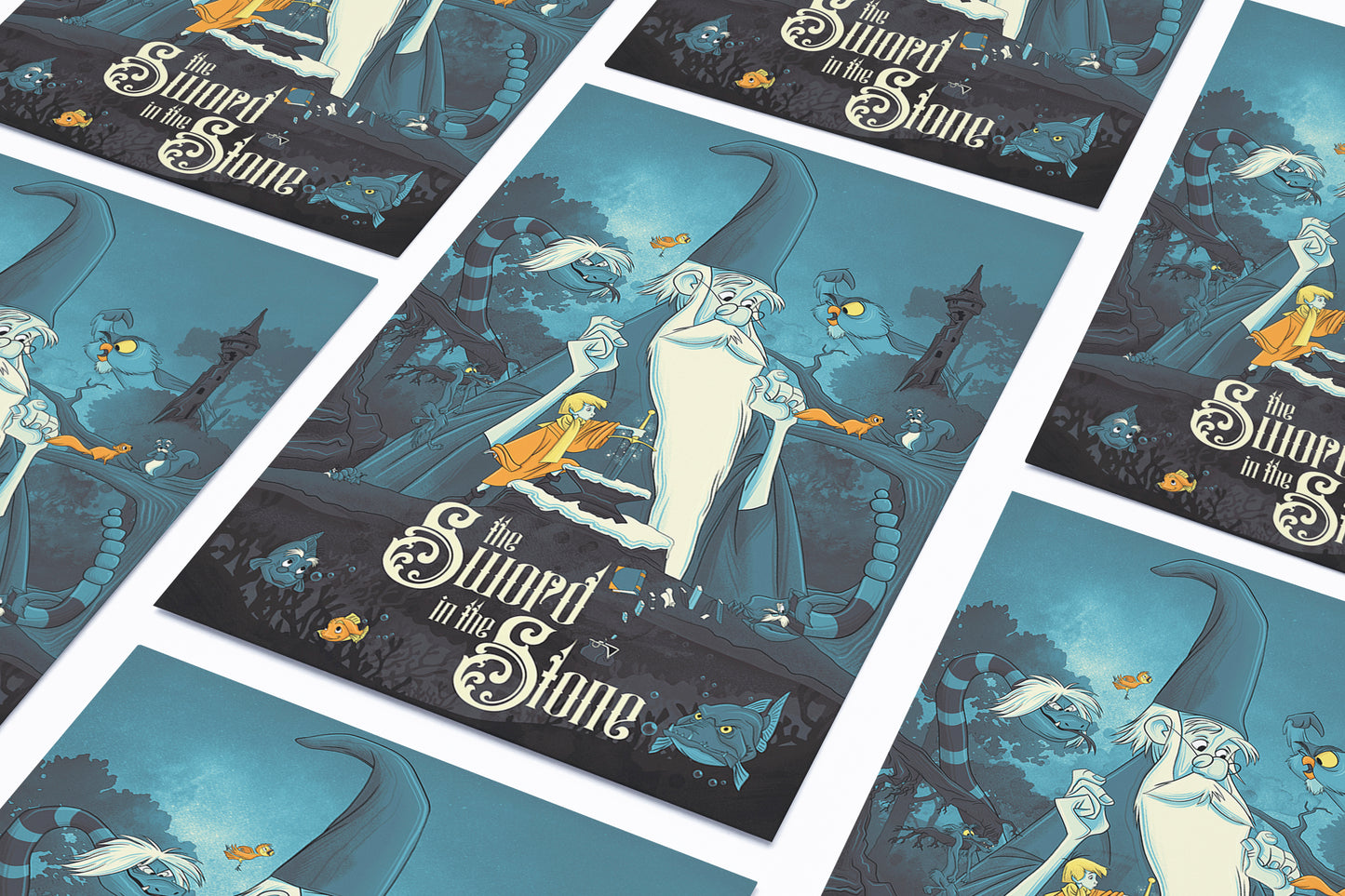 Disney The Sword In The Stone Poster