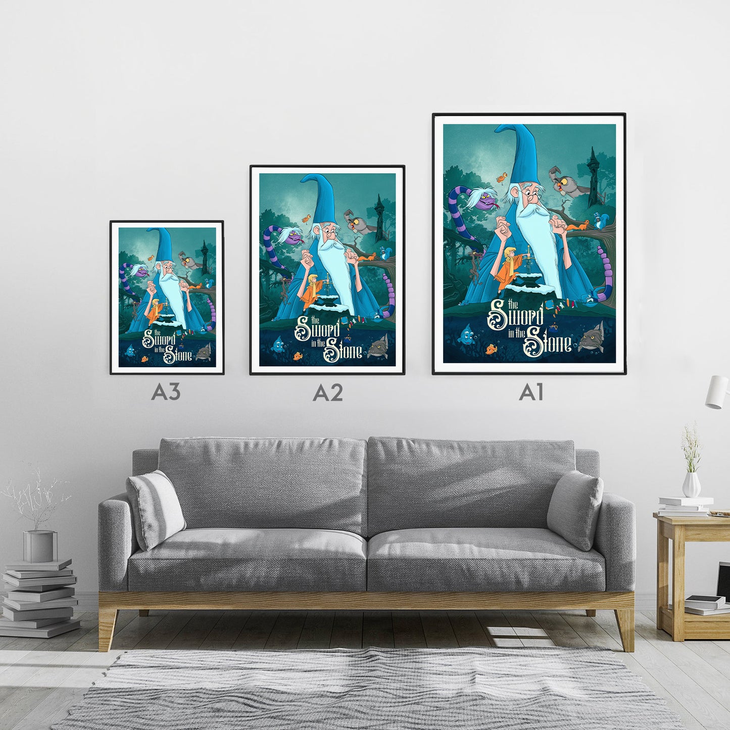 Disney The Sword In The Stone Poster