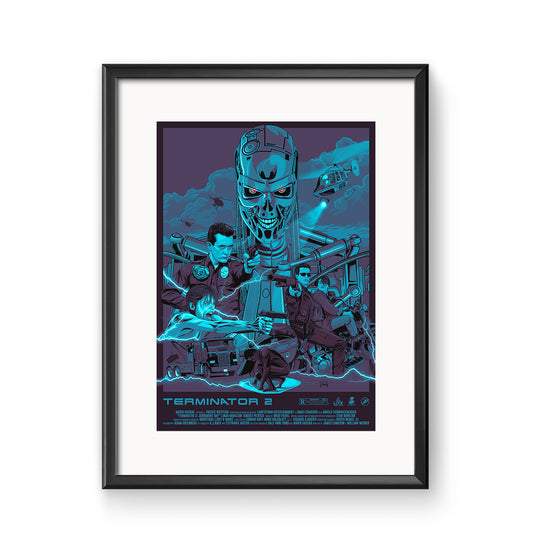 Terminator 2 Judgement Day Poster Print