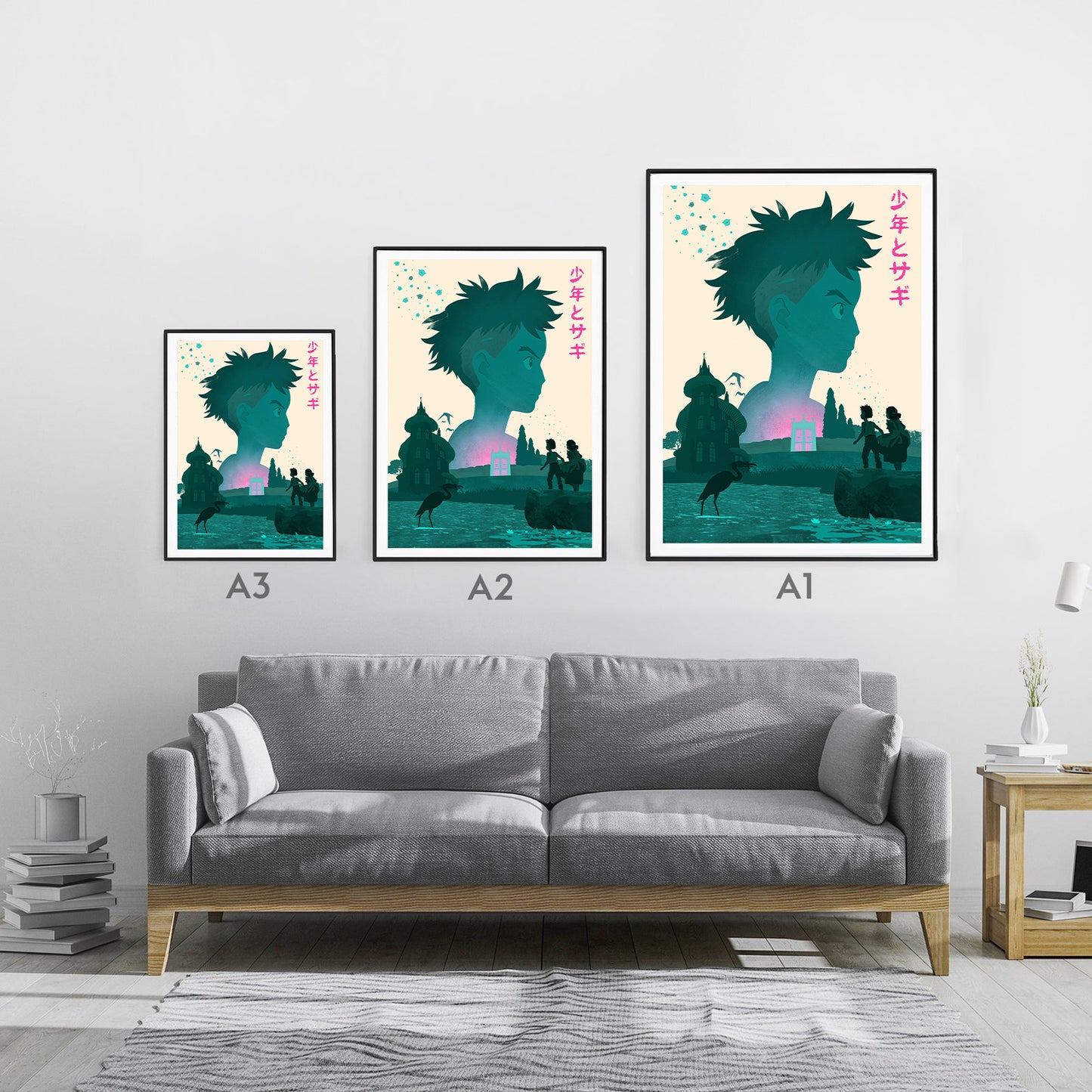 The Boy And The Heron Poster Print