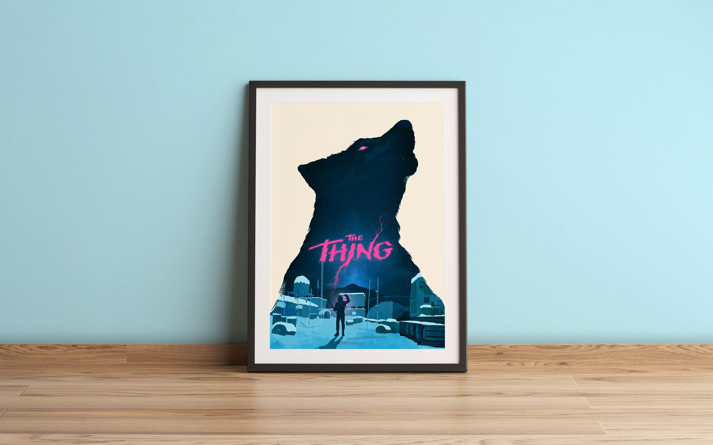 John Carpenter's The Thing Movie Poster Print