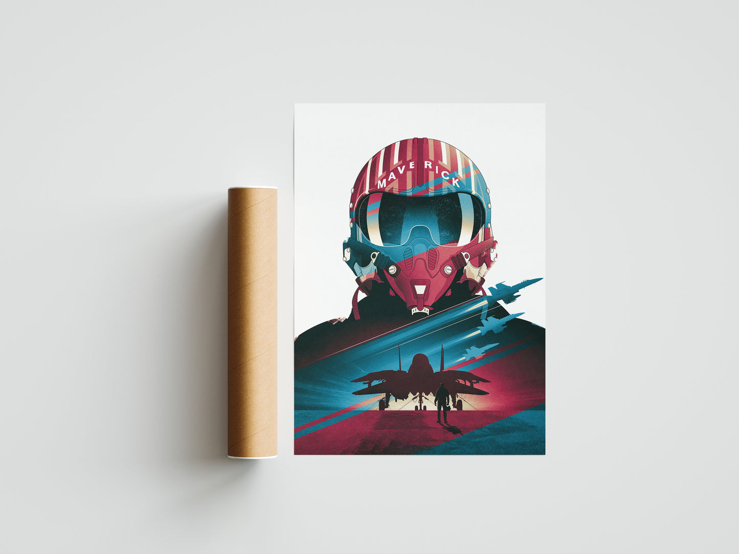 Top Gun Movie Poster Print