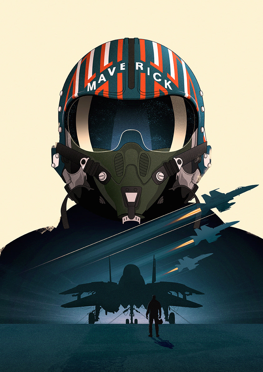 Top Gun Movie Poster Print