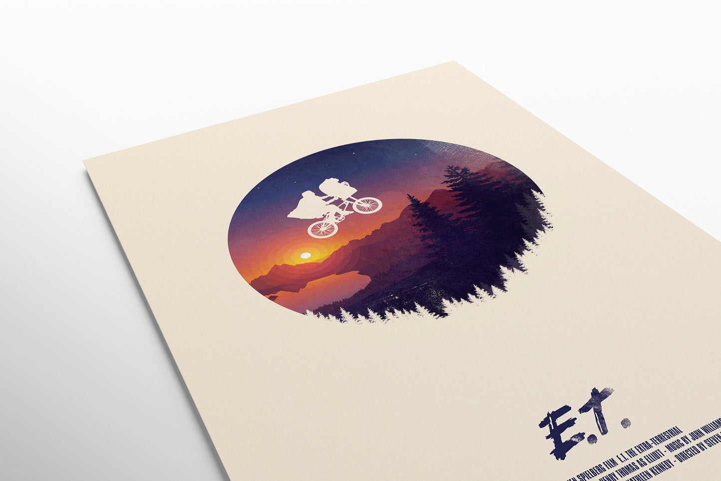 E.T. the Extra Terrestrial Poster Print