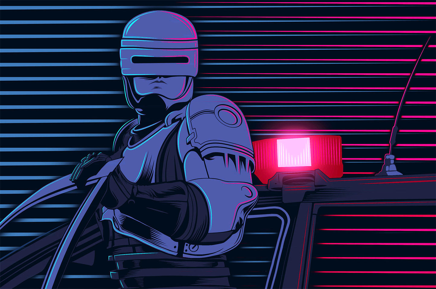 Robocop Poster Print