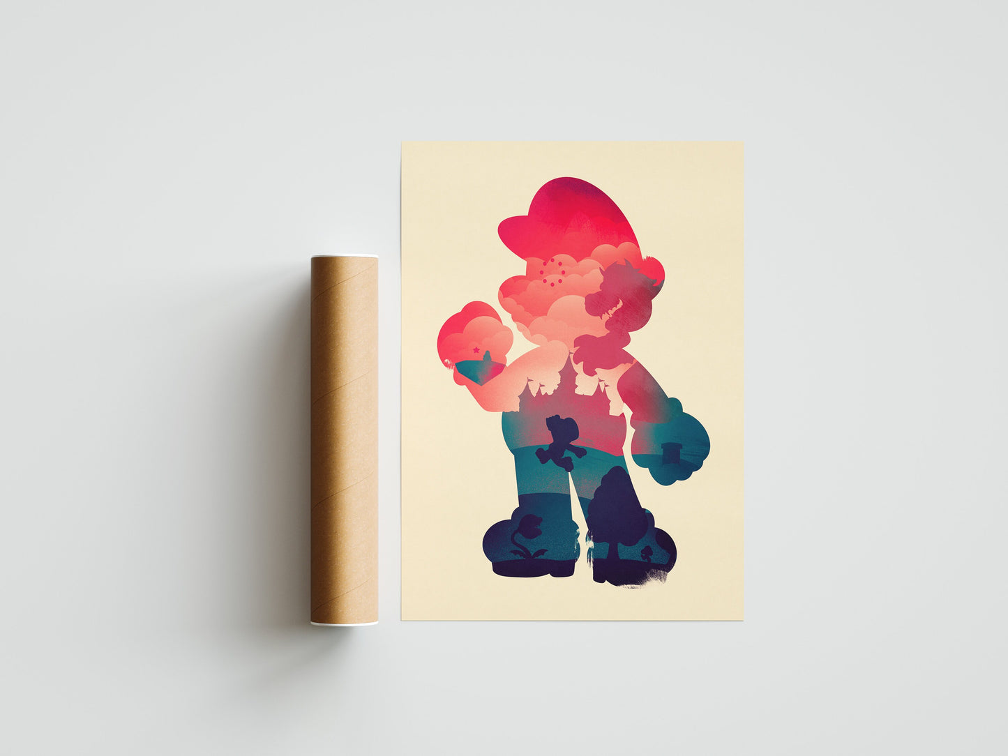 Super Mario 64 N64 Poster